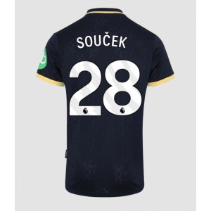 Fotbalové Dres West Ham United Tomas Soucek #28 Třetí Oblečení 2025-26 Krátký Rukáv